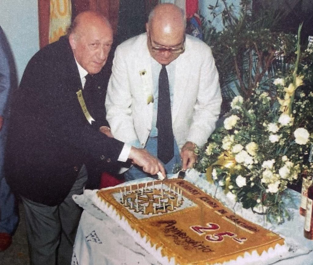 Francisco Viegas e Viegas Tavares, dois fundadores do Rotary Clube de Santarém