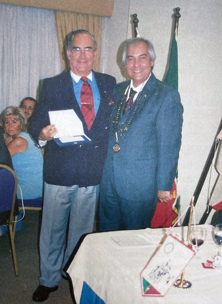 José Manuel Cordeiro e Mário Rebelo, Governadores Rotários do Distrito 1960