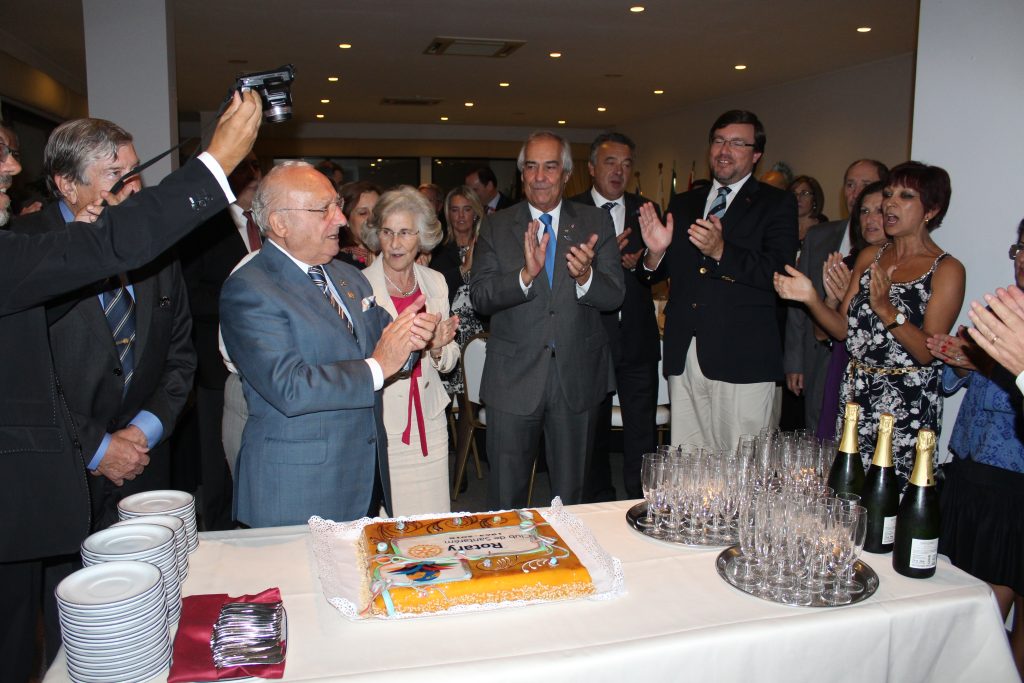 Rotary Clube de Santarém celebrando mais um aniversário